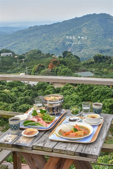 山筒嵩|台南東山美食餐廳：大鋤花間咖啡生態農場、174翼騎士驛站、籃。